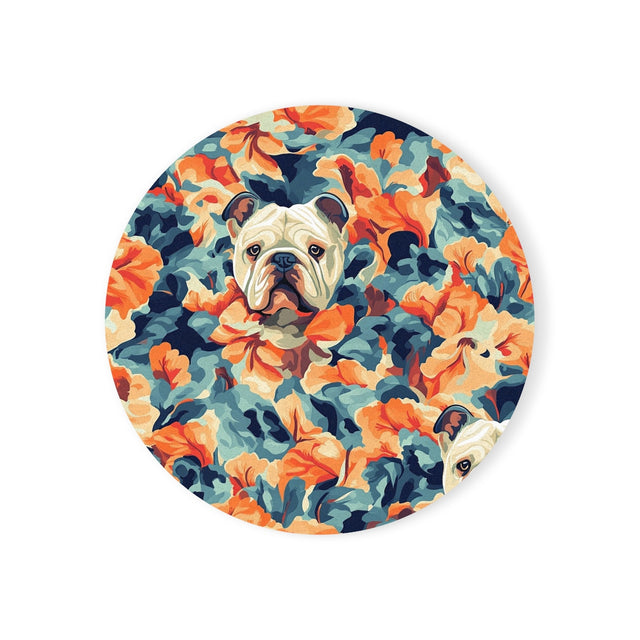 Tropical Paradise Bulldogs Coasters