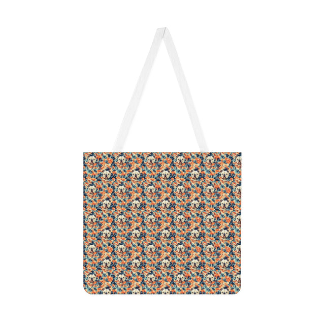 Tropical Paradise Bulldogs Tote Bag