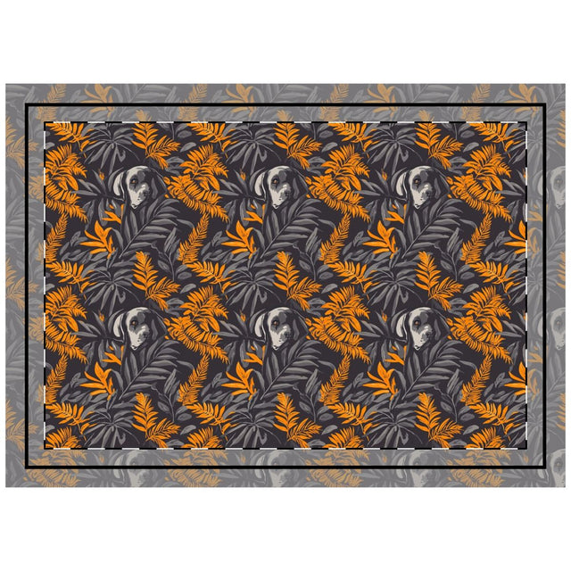 Tropical Shadow Labs Throw Pillow