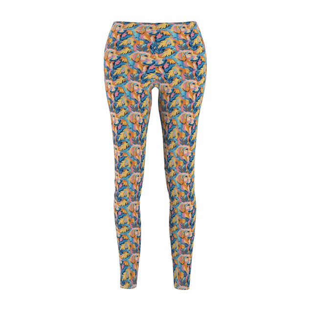 Tropical Sunrise Goldens Leggings