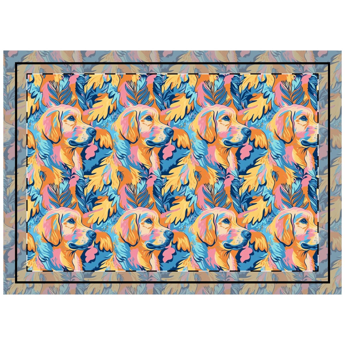 Tropical Sunrise Goldens Throw Pillow