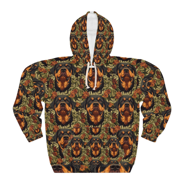 Tropical Sunset Rottweilers Hoodie