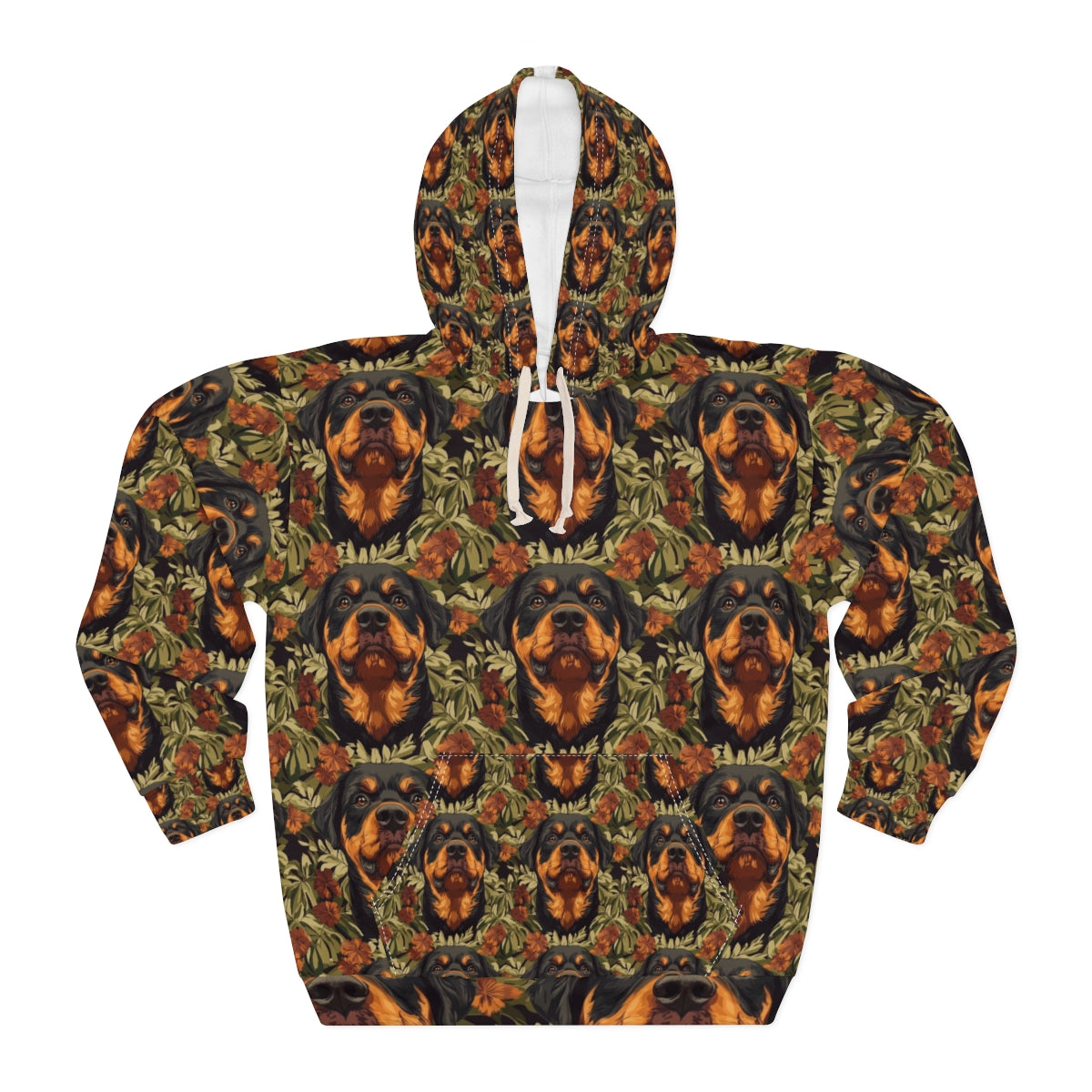 Tropical Sunset Rottweilers Hoodie