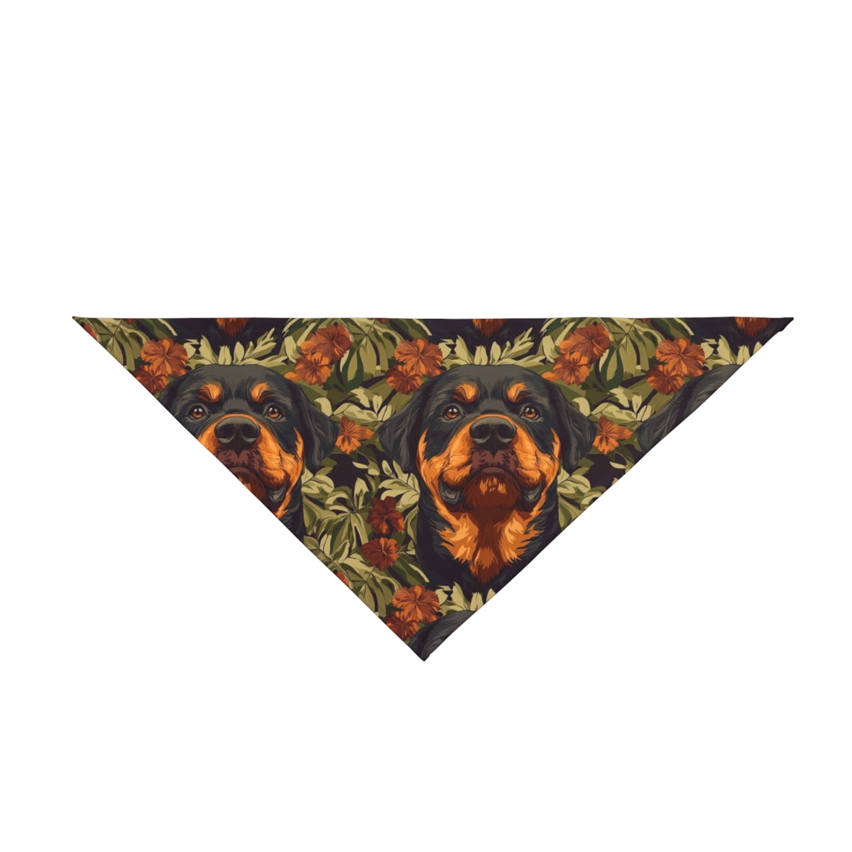 Tropical Sunset Rottweilers Pet Bandana