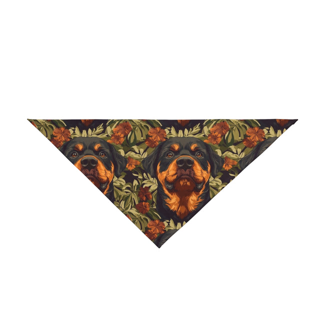 Tropical Sunset Rottweilers Pet Bandana