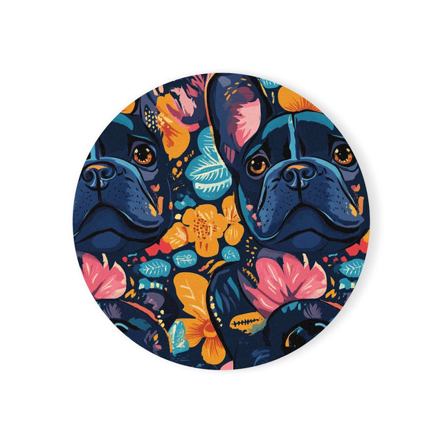 Tropical Twilight Frenchies Coasters