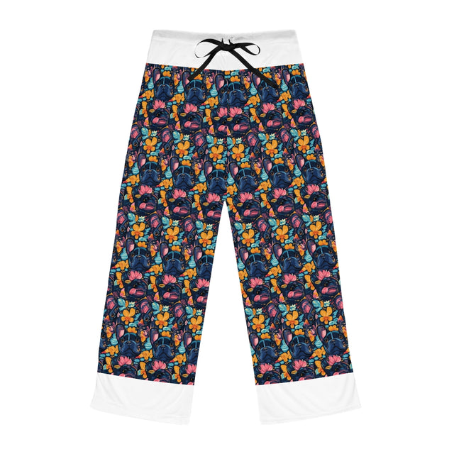 Tropical Twilight Frenchies Pajama Pants