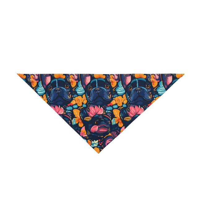 Tropical Twilight Frenchies Pet Bandana