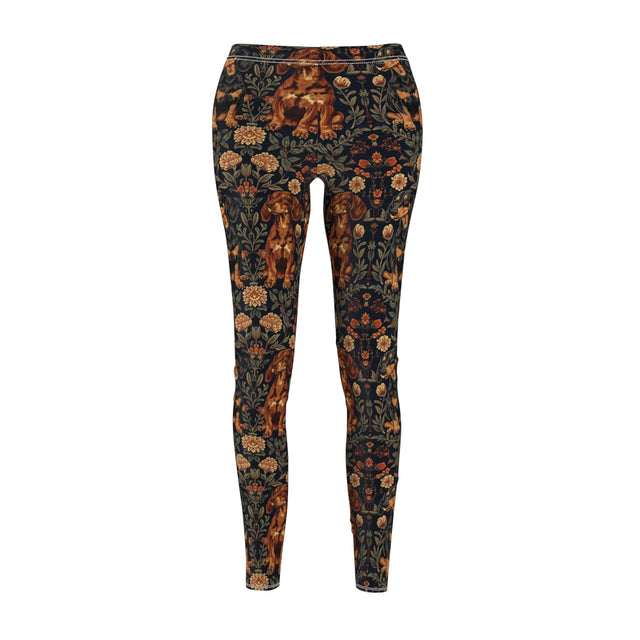Tudor Garden Dachshunds Leggings