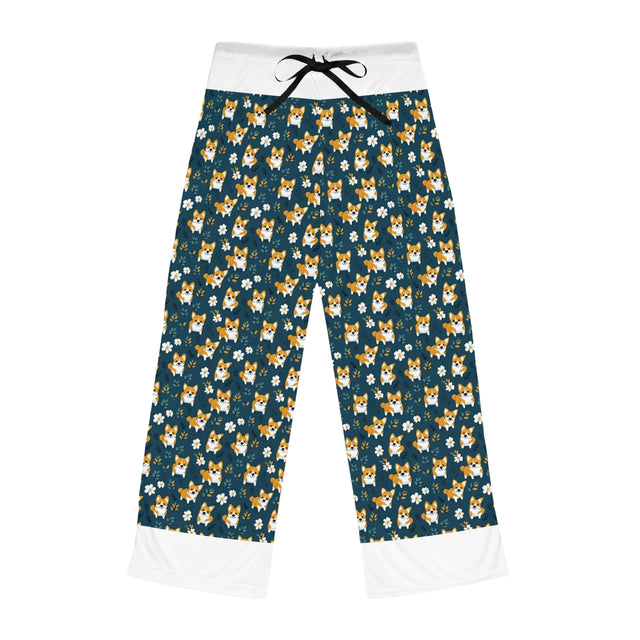 Twilight Garden Corgis Pajama Pants