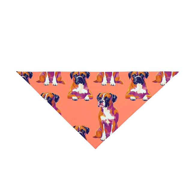 Vibrant Pop Boxers Pet Bandana