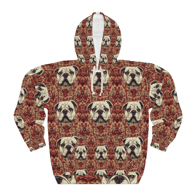 Victorian Bulldog Tapestry Hoodie
