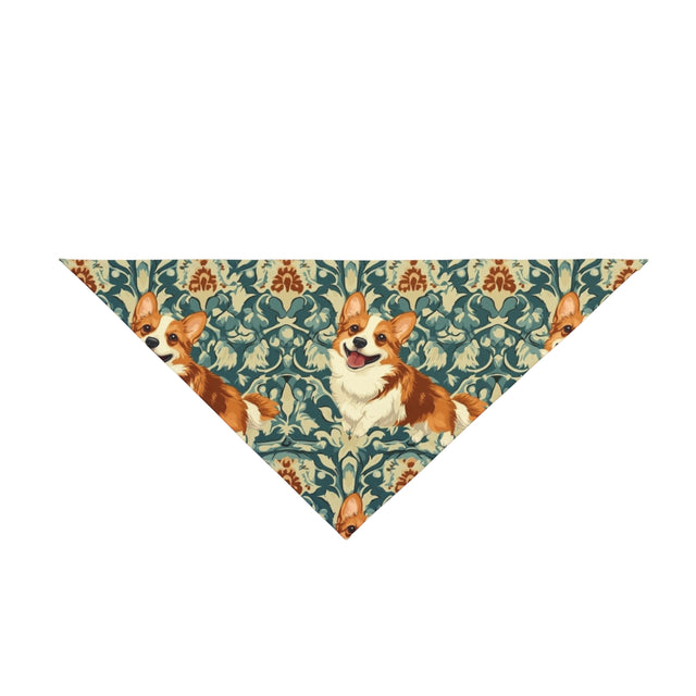 Victorian Garden Corgis Pet Bandana