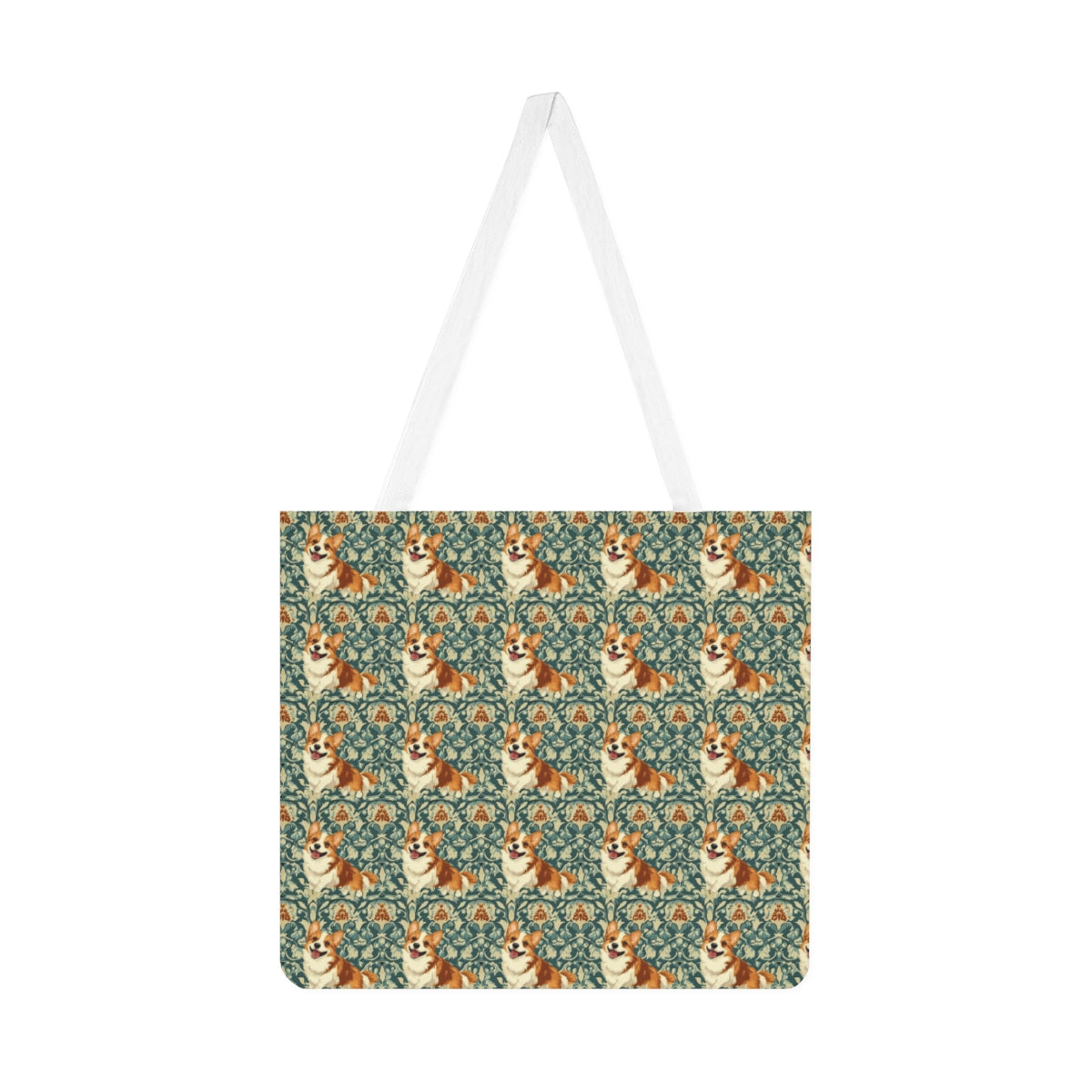 Victorian Garden Corgis Tote Bag