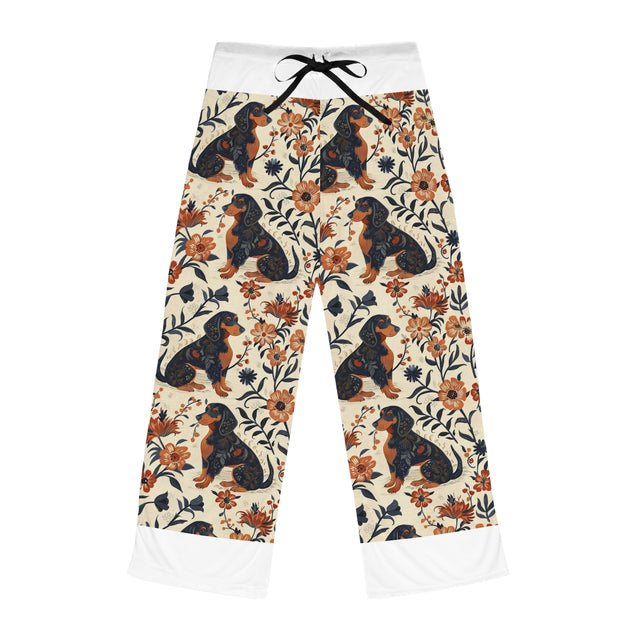 Victorian Garden Dachshunds Pajama Pants
