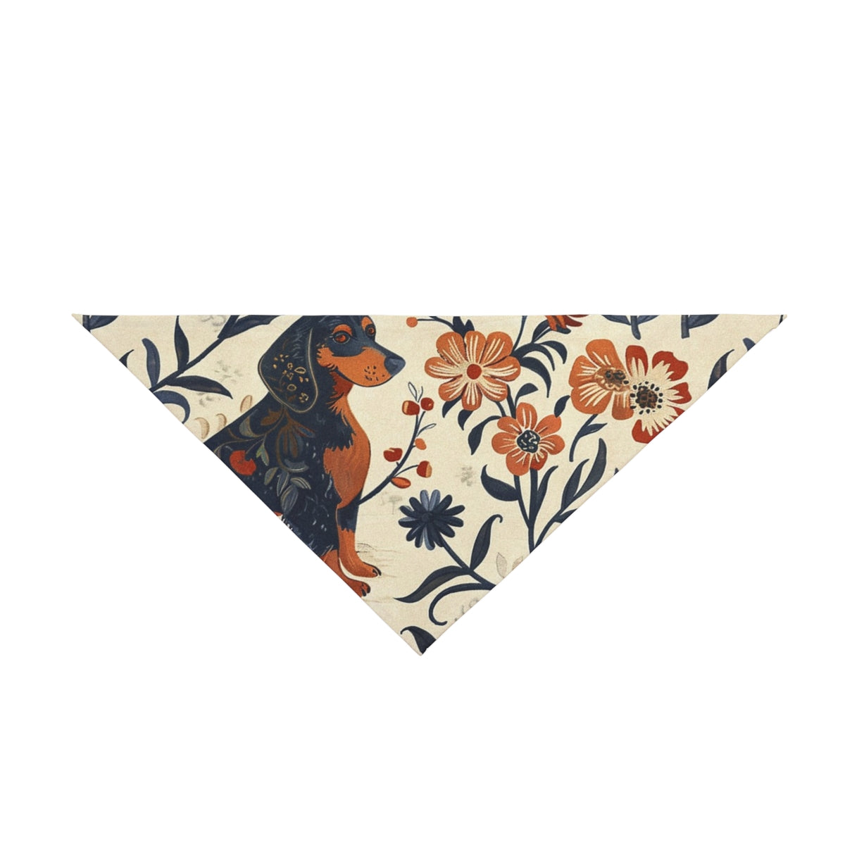 Victorian Garden Dachshunds Pet Bandana