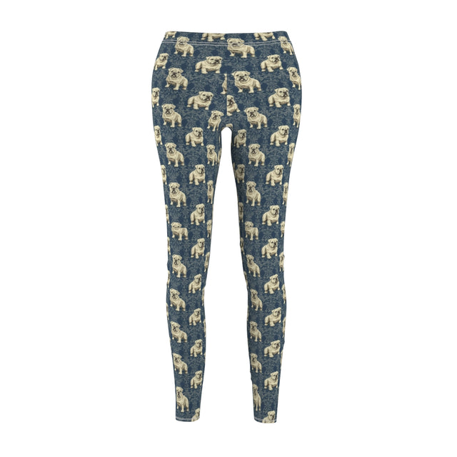 Victorian Manor Bulldogs Leggings