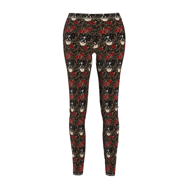 Victorian Rose Frenchies Leggings