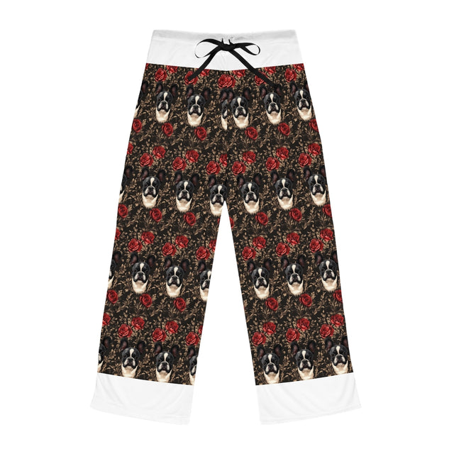 Victorian Rose Frenchies Pajama Pants