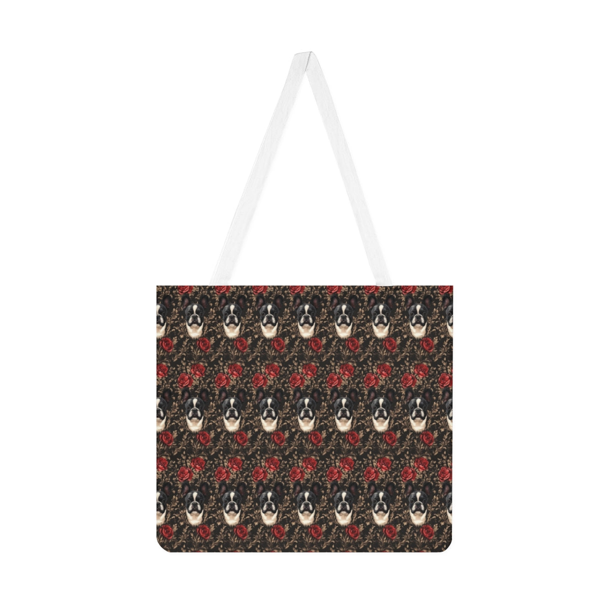 Victorian Rose Frenchies Tote Bag