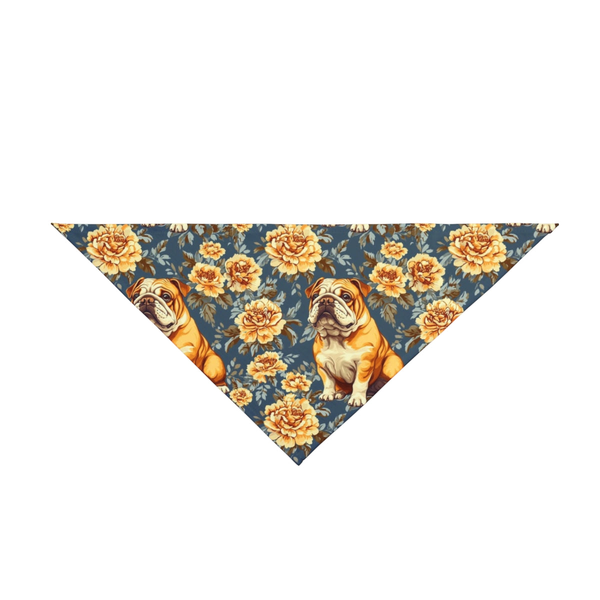 Victorian Rose Garden Bulldogs Pet Bandana