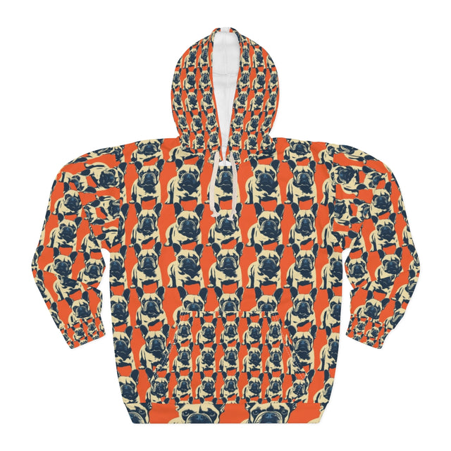 Vintage Denim Frenchies Hoodie