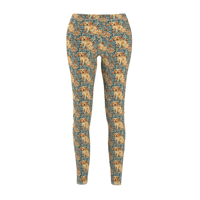 William Morris Golden Retriever Leggings